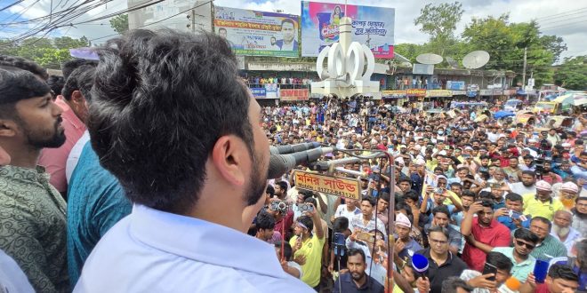 ফ্যাসিস্ট সরকারের পতন হলেও মাফিয়াতন্ত্র শেষ হয়নি : নাহিদ
